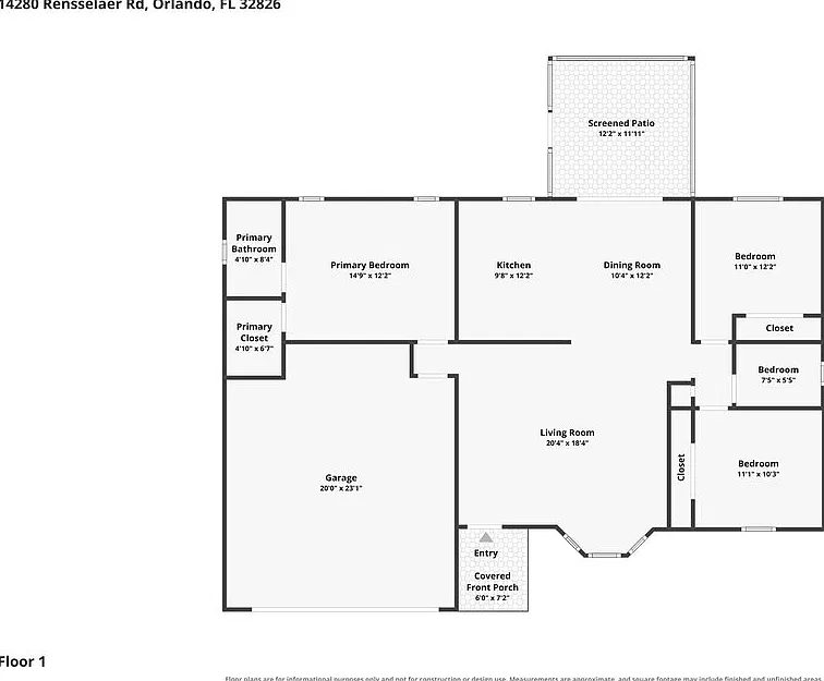 3 bed, 2.0 bath, 1368 sqft, $2,360 — Photo 2