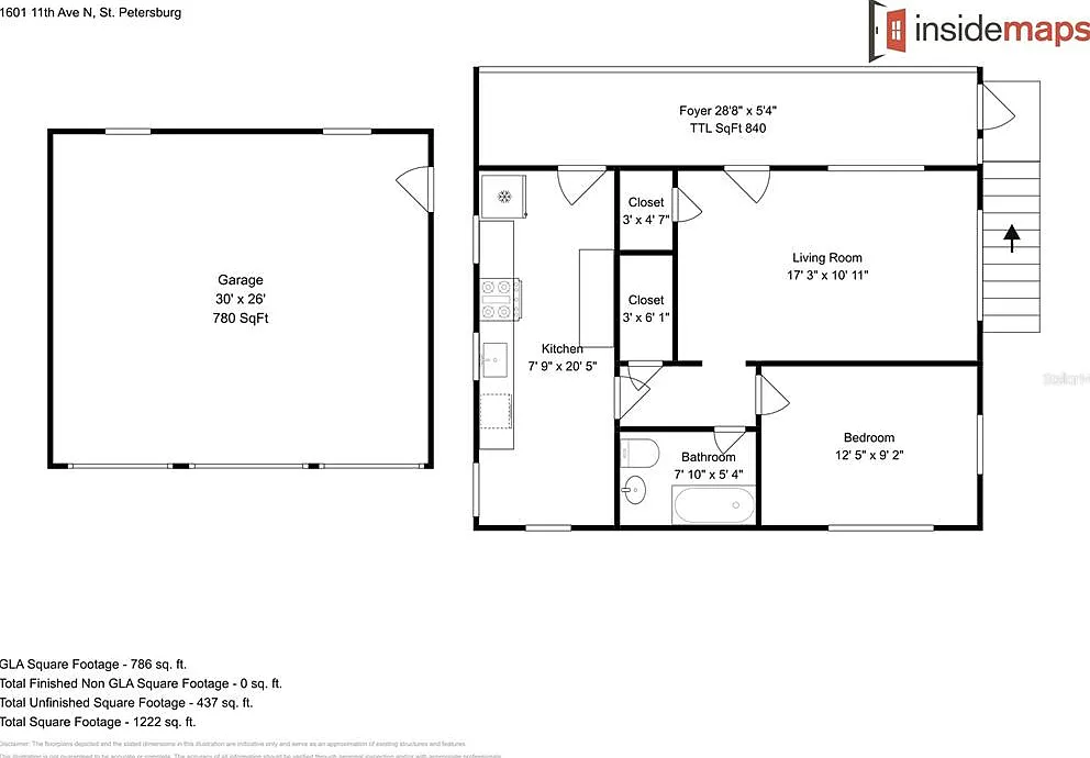 1 bed, 1.0 bath, 840 sqft, $2,245 — Photo 2