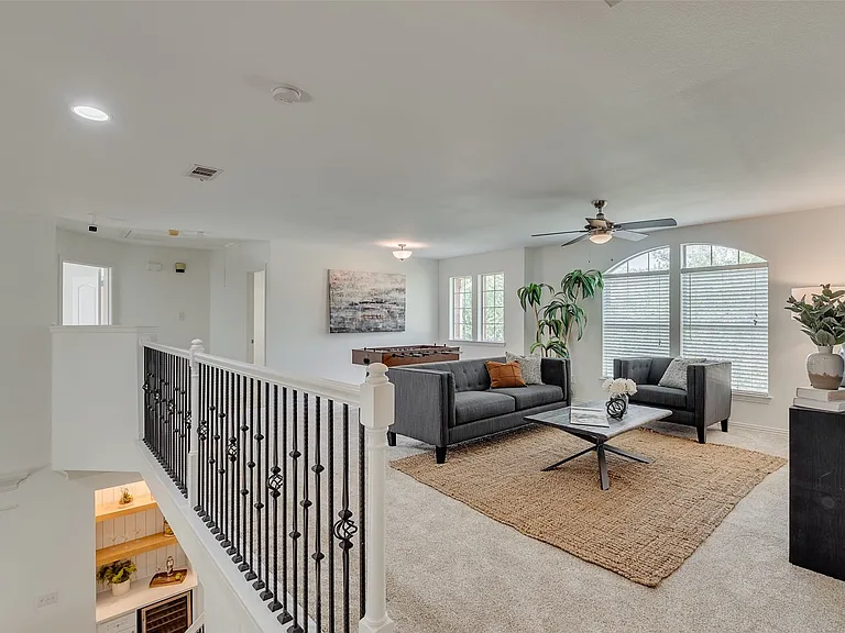 Game room upstairs