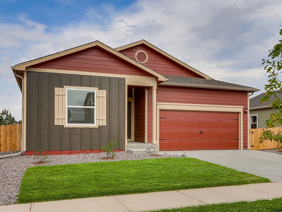 The Princeton plan is a stunning single-story home at Hidden Creek.