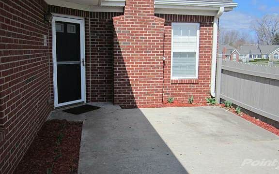 PATIO AT FRONT DOOR