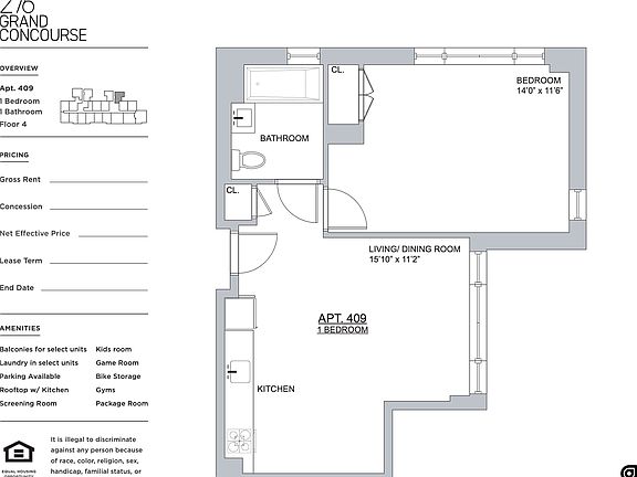 2nd image of 276 Grand Concourse APT 409
