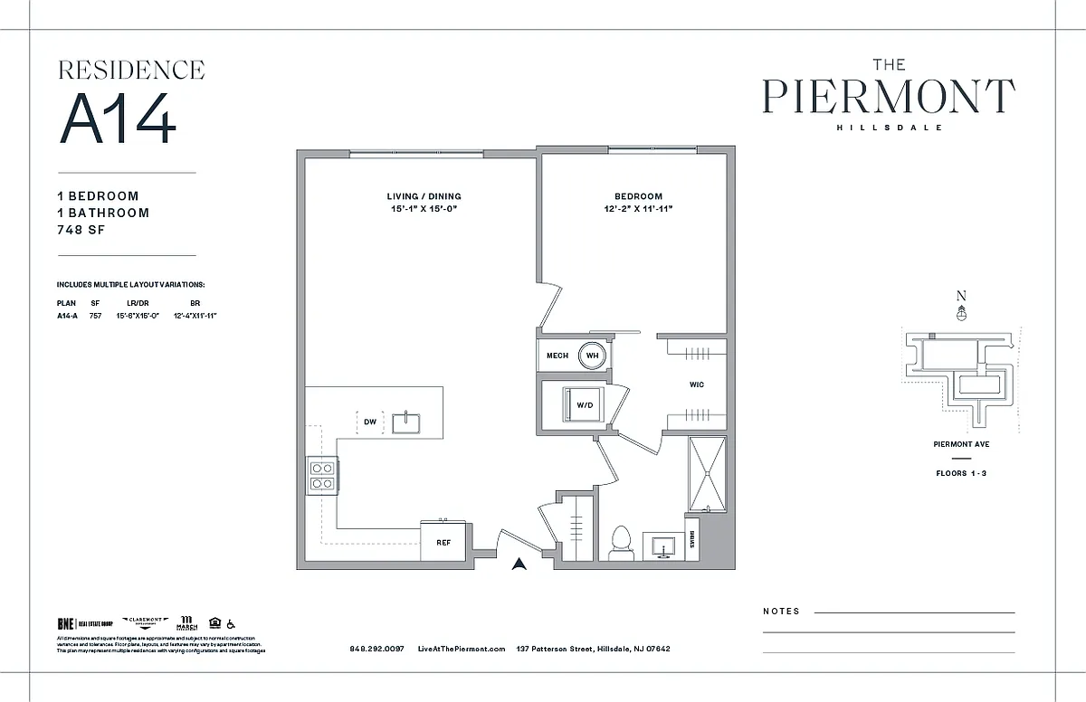 Floor plan A14