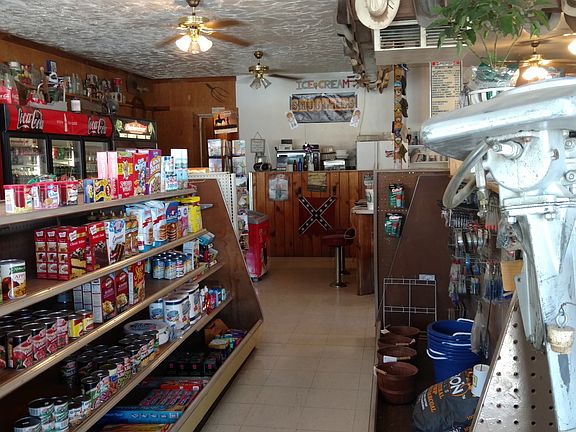 Fully stocked shelves