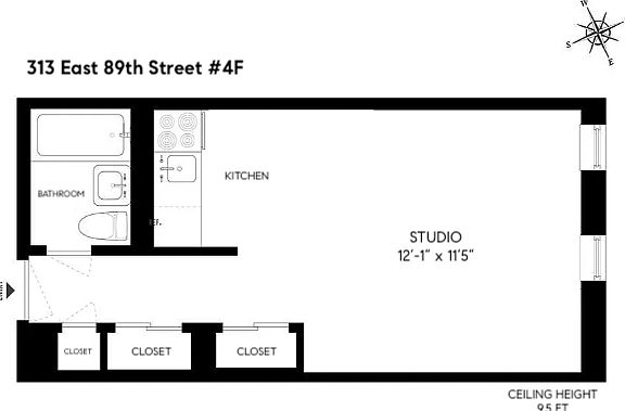 2nd image of 313 E 89th St APT 4F