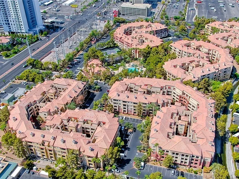 Drone view of the complex.