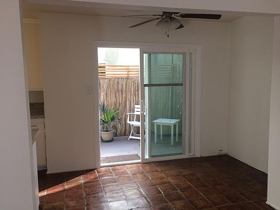 Patio vacant