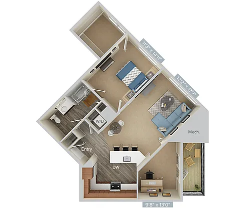 Floor plan A18D-980