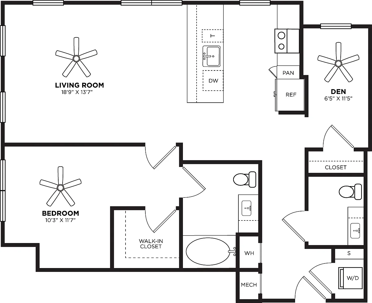 Floor plan A19