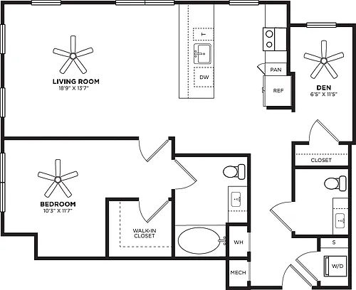 Floor plan A19