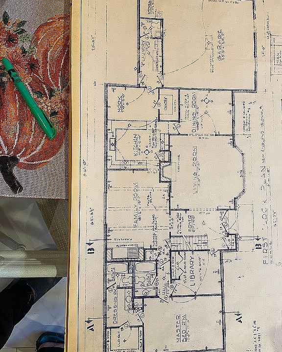 Original 1st Floor Blueprint