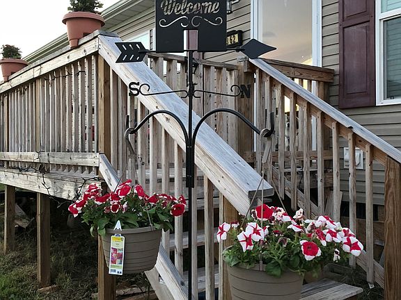 Large 8x16 front deck