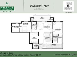 Darlington Plan, Village Cooperative of Allen (Active Adults 62+), Allen, TX 75013