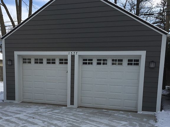 Two car garage