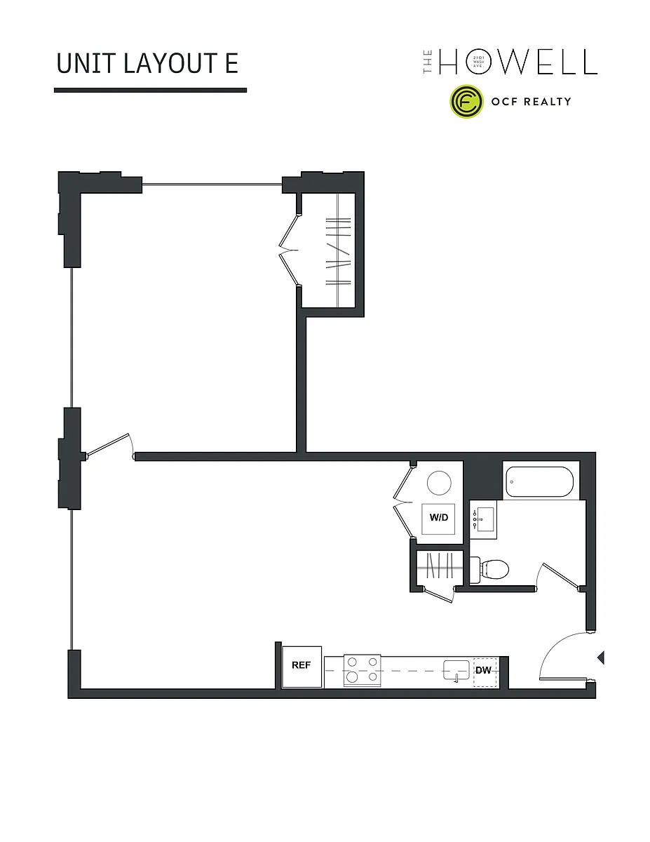 Floor plan Layout E