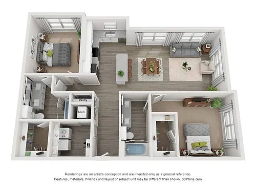 Floor plan Hunter