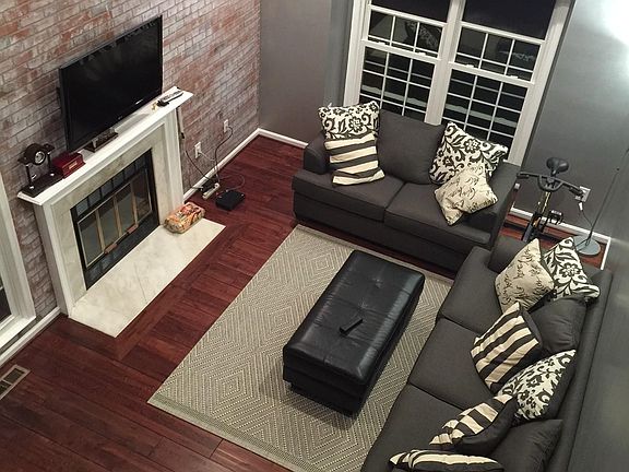 Living Room with Fireplace