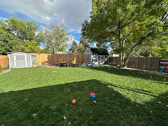 Backyard is 3000 sq. feet with a storage shed. The Barn will not be available to tenants. (Brand new 8 foot fence in the back for privacy as well)