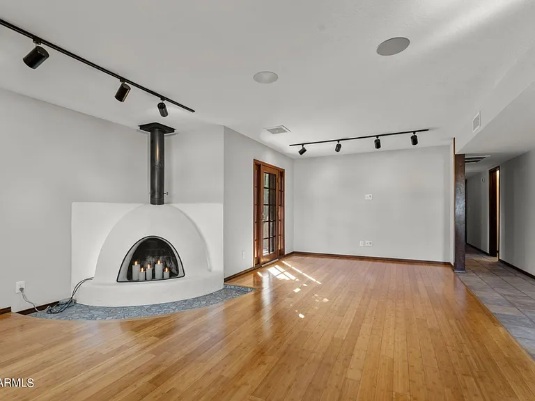 Living Room and Fireplace