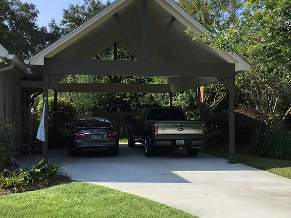 New oversized carport 
