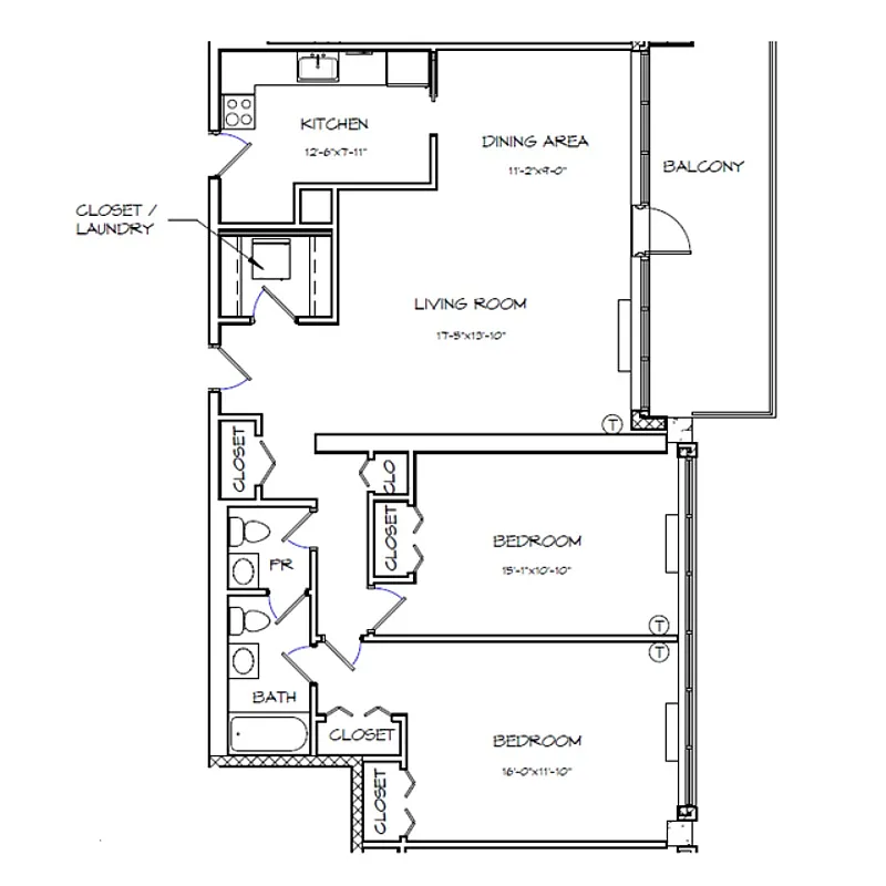 Floor plan B5