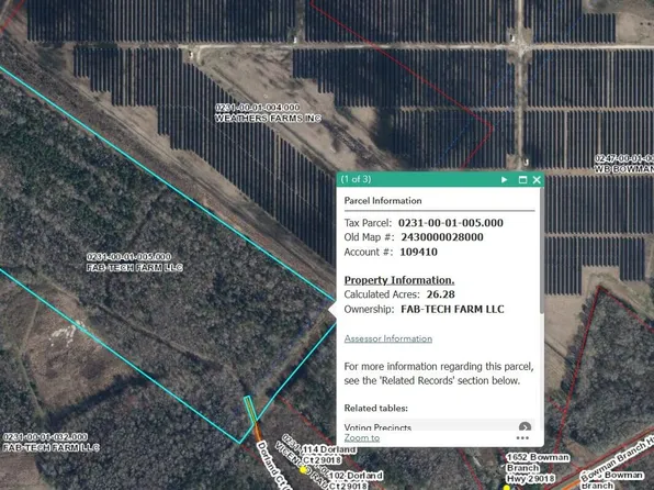 0 Dorland Ct, Bowman, SC 29018