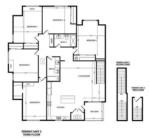 Floor plan 5X2