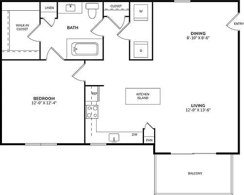 Floor plan A1