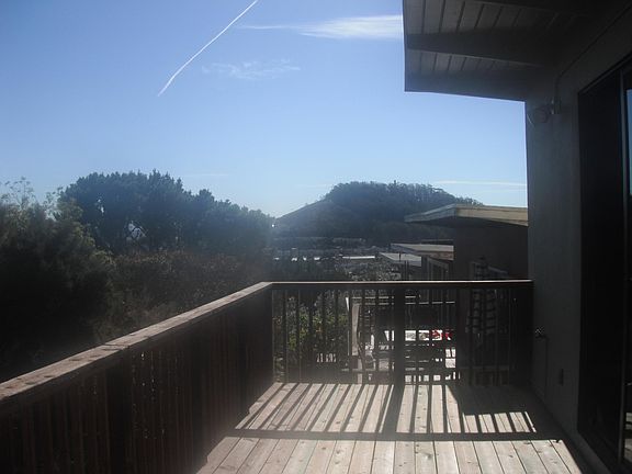 Deck overlooking sweeping panoramic views of the Bay.