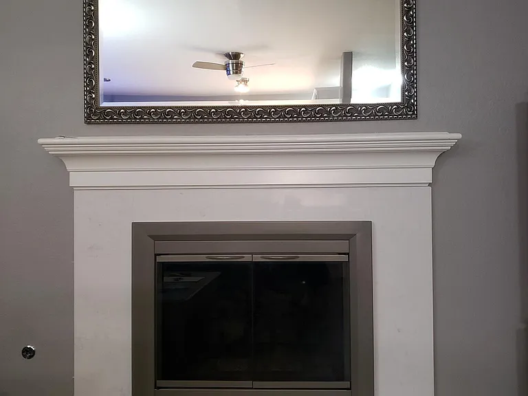 Fireplace in Family Room