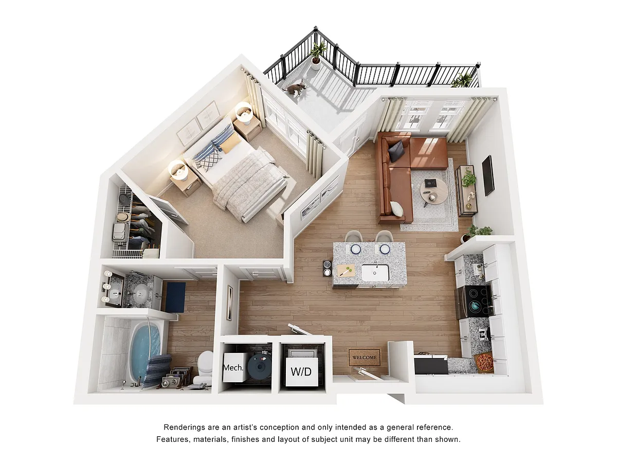 Floor plan Peachtree