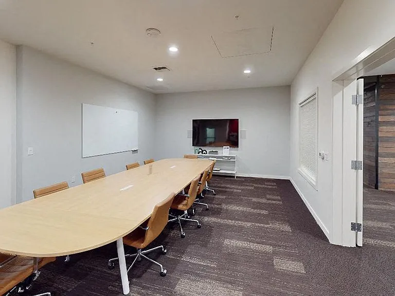 Expansive conference room