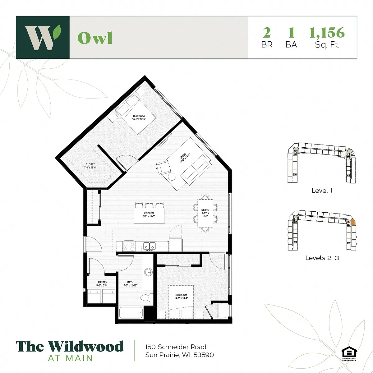 Floor plan Owl 80%