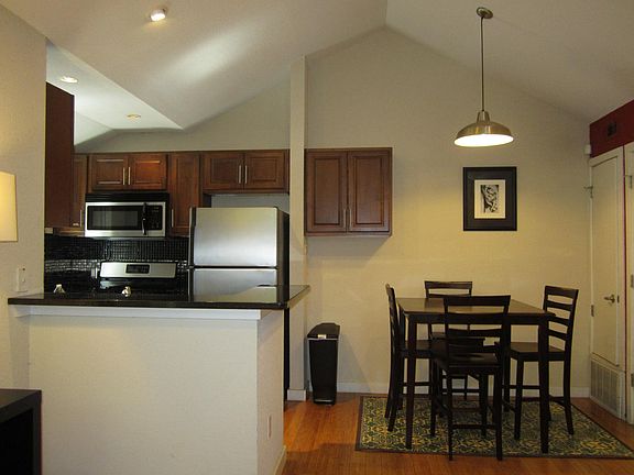 The breakfast bar provides additional seating options