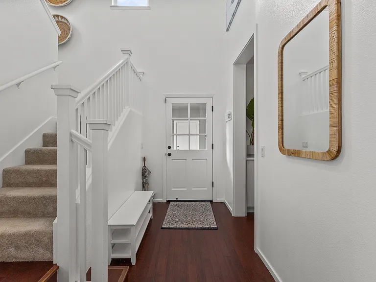 Stairs and entry