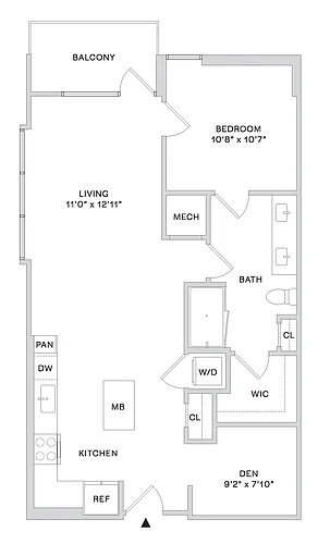 Floor plan A3C