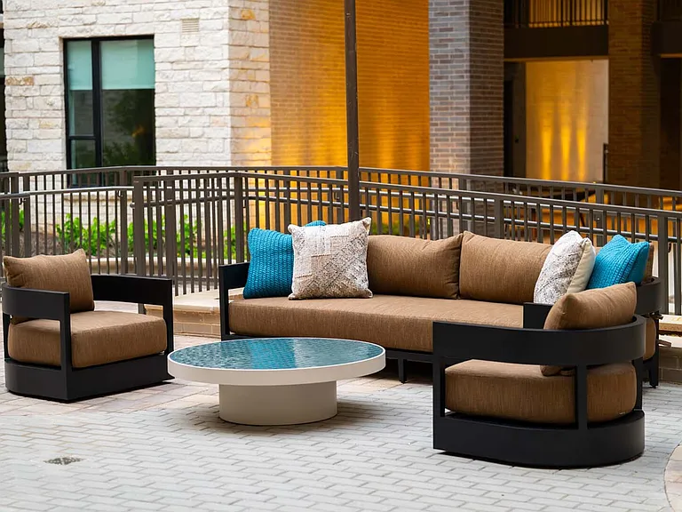 Lounge Area in Courtyard