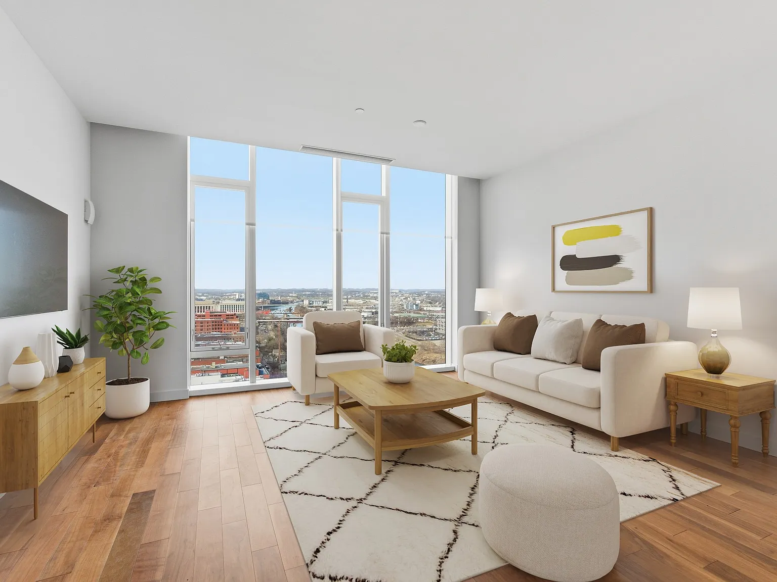 1 bed, 1.5 bath, 1009 sqft, $5,500 — Photo 2