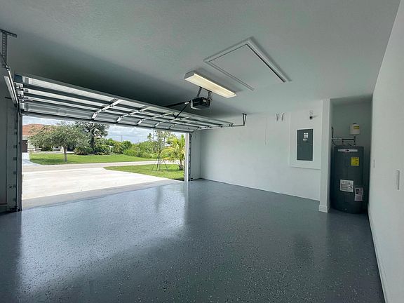 Epoxy Finished Garage