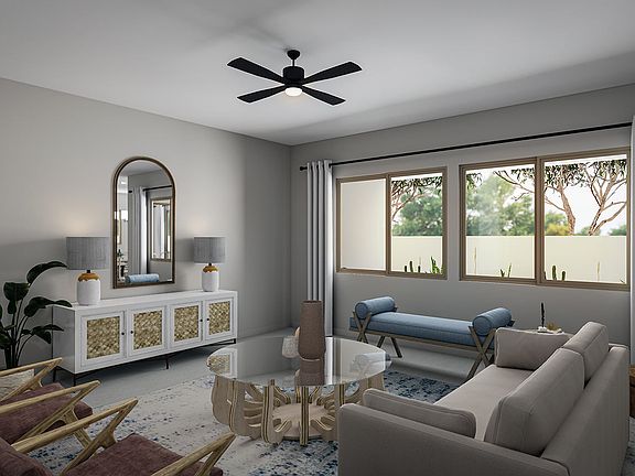 Holly Plan 5007 Great Room Rendering