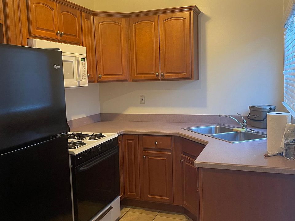 View into kitchen.