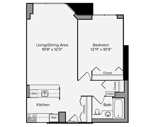 Floor plan A1-682-Classic