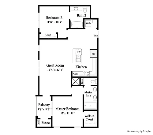 Floor plan B2F.3