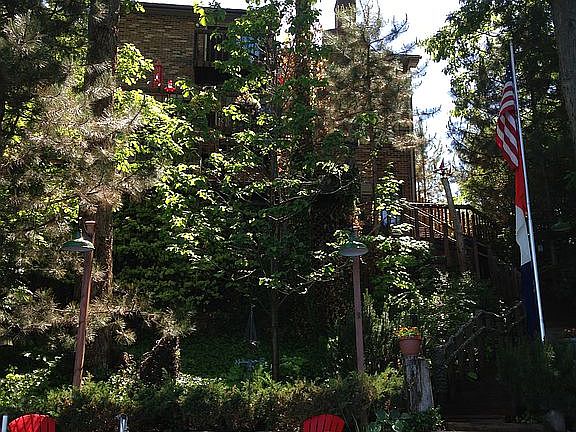 View of house from lake