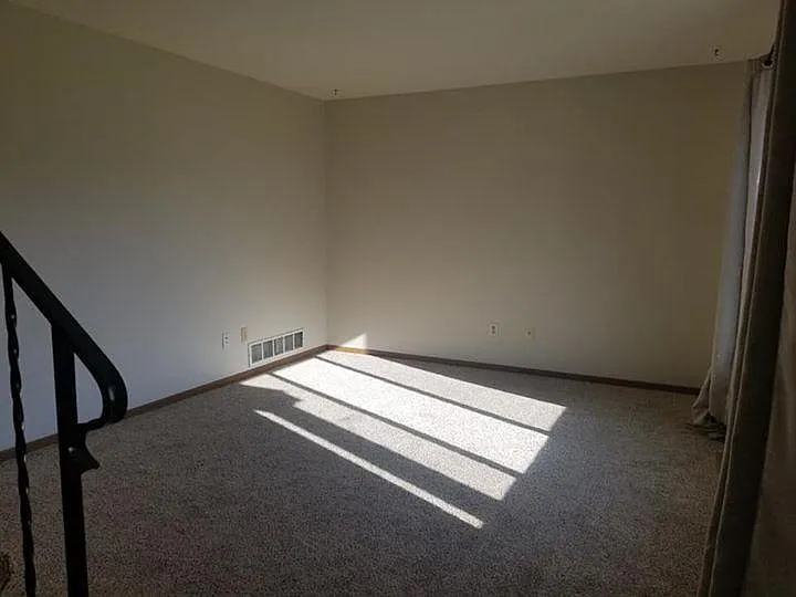 Living room from front door