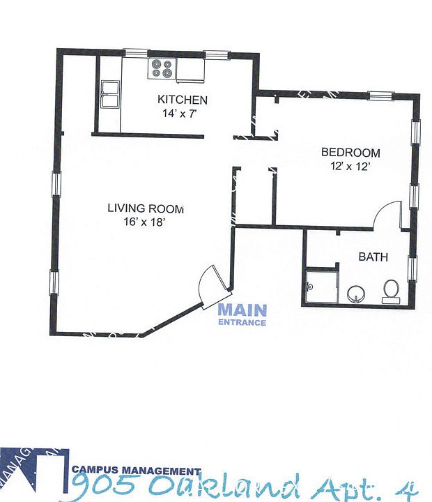 2nd image of 905 Oakland Ave APT 4