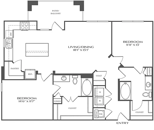 Floor plan B12