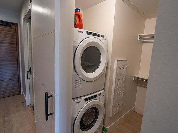 Laundry and closet