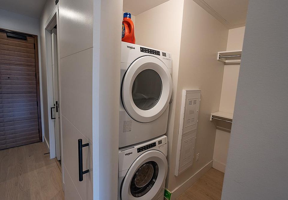 Laundry and closet
