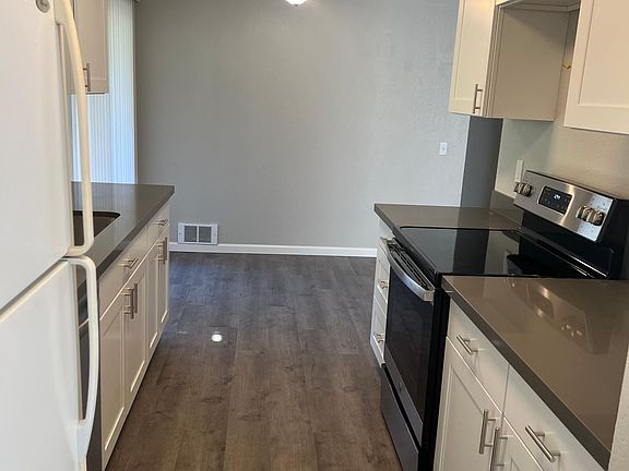 new kitchen and dining from front of unit